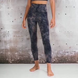 Lululemon Align Leggings SIZE 4. 25” length.Diamond Dye Lunar Rock
